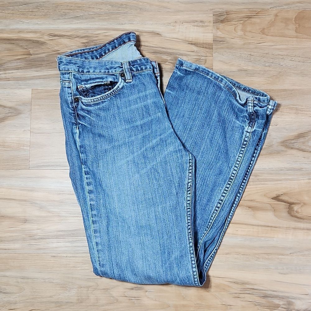 🔹️X2 Denim Lab Blue Boot Cut Jeans Size 8/29